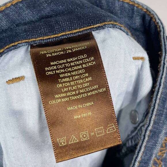 Kut from The Kloth Size 4 Boyfriend Straight Leg Jeans Cuffed Bottom Medium Wash - Picture 8 of 9